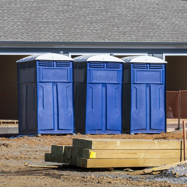 how do you ensure the portable restrooms are secure and safe from vandalism during an event in Archie MO